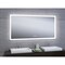Ketcham Frosted Glass Edge Mirror LED Mirror, 60 W, 100/240 VAC - 50/60 Hz. CRI >= 85, Brushed Finish LUM-6036P - alternate 2